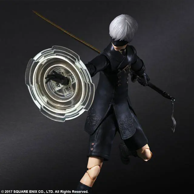 NieR Automata Play Arts Kai YoRHa No. 9 Type S Deluxe Ver. akciófigura 24 cm termékfotó