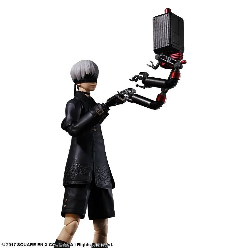 NieR Automata Play Arts Kai YoRHa No. 9 Type S Deluxe Ver. akciófigura 24 cm termékfotó