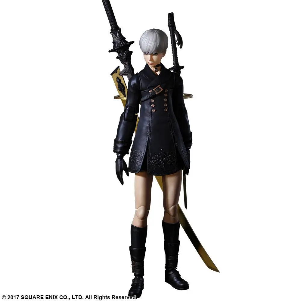 NieR Automata Play Arts Kai YoRHa No. 9 Type S Deluxe Ver. akciófigura 24 cm termékfotó