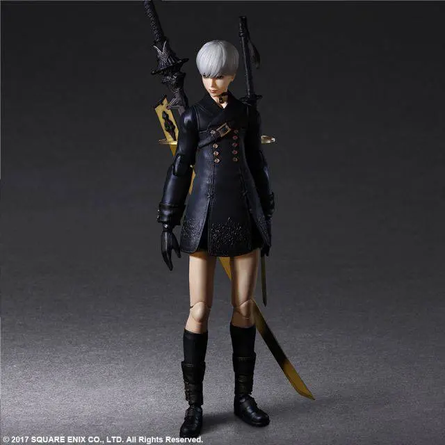 NieR Automata Play Arts Kai YoRHa No. 9 Type S Deluxe Ver. akciófigura 24 cm termékfotó