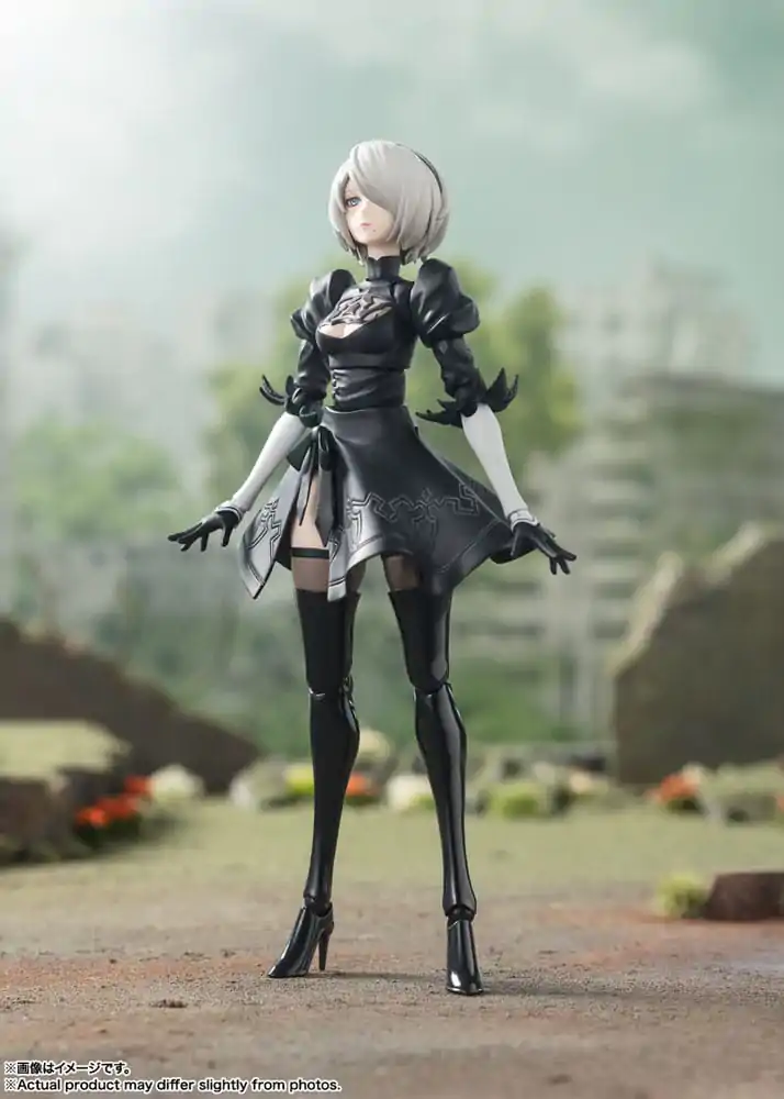 NieR: Automata S.H. Figuarts 2B akciófigura 15 cm termékfotó