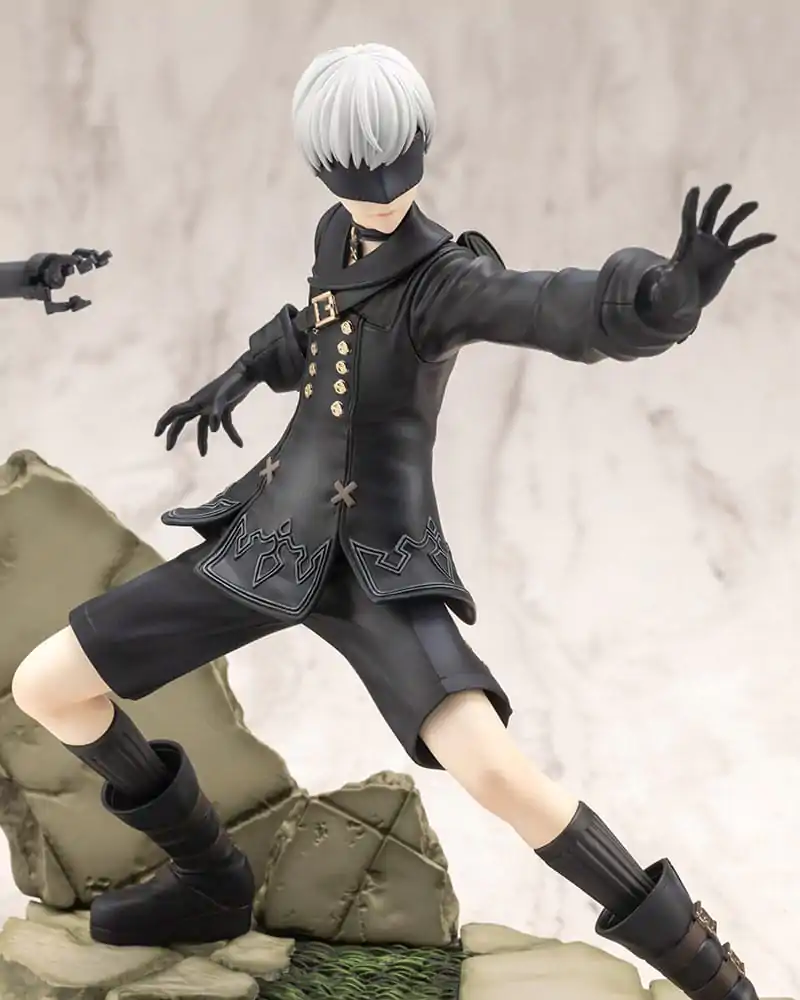 Nier:Automata Ver. 1.1a ARTFX J 1/8 9S szobor figura 18 cm termékfotó