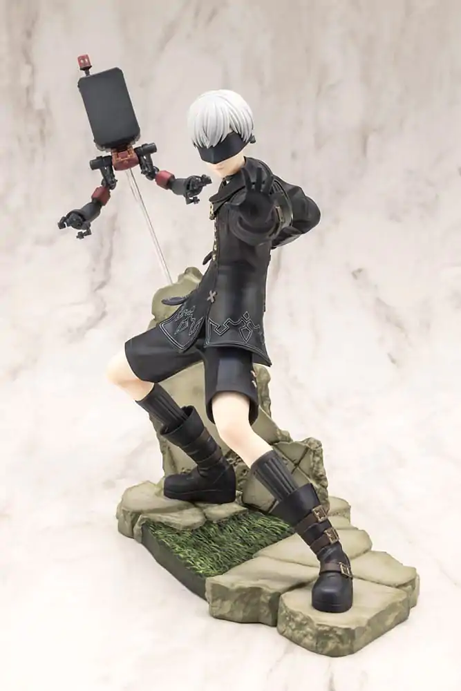 Nier:Automata Ver. 1.1a ARTFX J 1/8 9S szobor figura 18 cm termékfotó