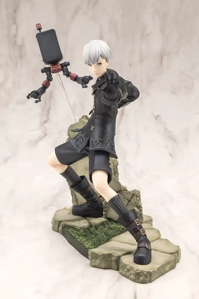 Nier:Automata Ver. 1.1a ARTFX J 1/8 9S szobor figura 18 cm termékfotó