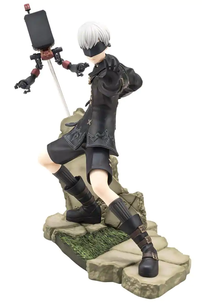 Nier:Automata Ver. 1.1a ARTFX J 1/8 9S szobor figura 18 cm termékfotó