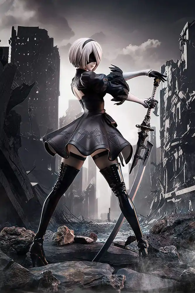 NieR:Automata Ver1.1a 1/4 2B (YoRHa No.2 Type B) PVC szobor figura 45 cm termékfotó