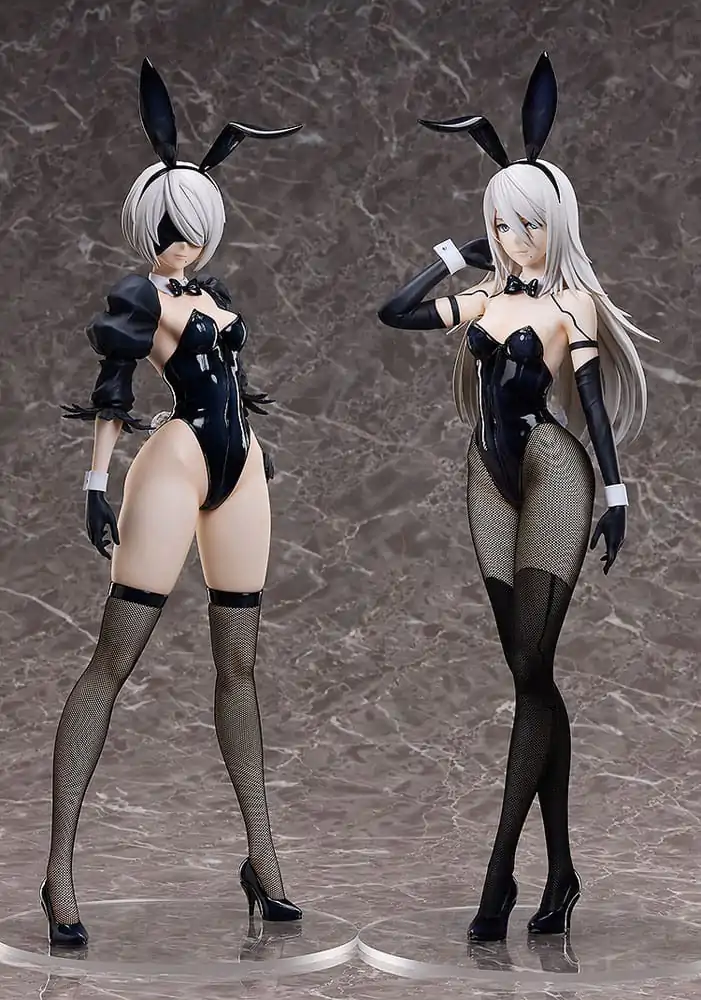 NieR:Automata Ver1.1a 1/4 A2 (YoRHa Type A No. 2): Bunny Ver. PVC szobor figura 50 cm termékfotó