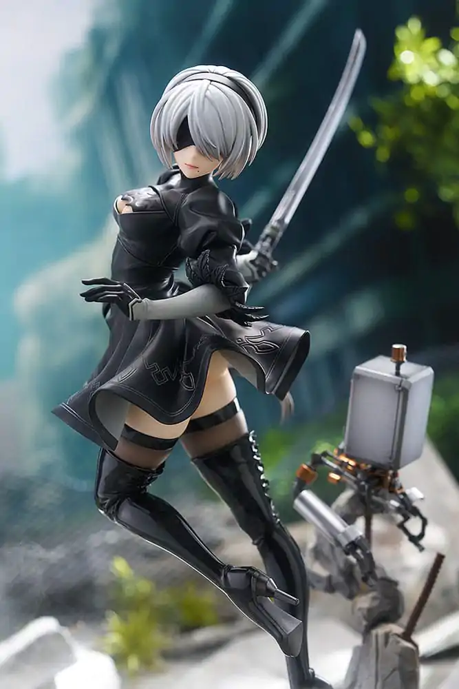 NieR:Automata Ver1.1a 1/7 2B PVC szobor figura 28 cm termékfotó