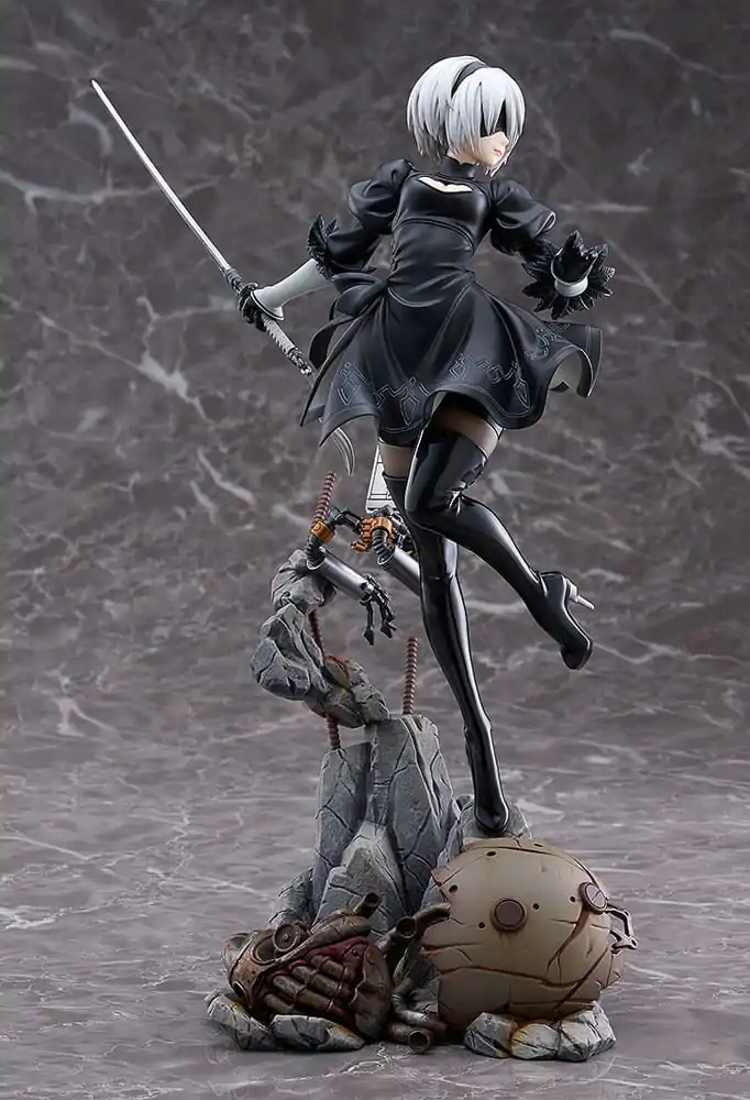 NieR:Automata Ver1.1a 1/7 2B PVC szobor figura 28 cm termékfotó