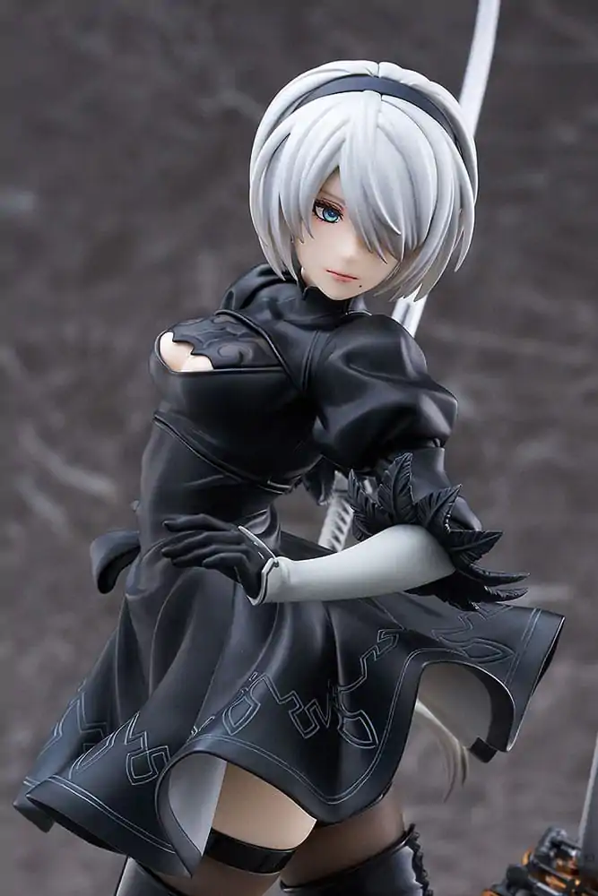 NieR:Automata Ver1.1a 1/7 2B PVC szobor figura 28 cm termékfotó