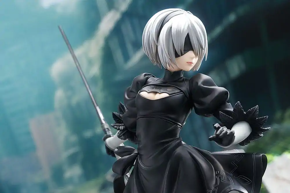 NieR:Automata Ver1.1a 1/7 2B PVC szobor figura 28 cm termékfotó