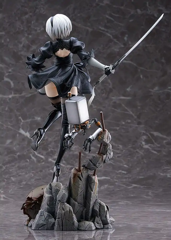 NieR:Automata Ver1.1a 1/7 2B PVC szobor figura 28 cm termékfotó