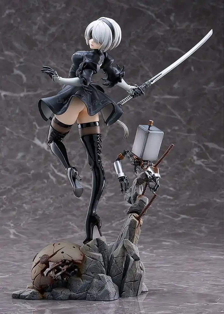 NieR:Automata Ver1.1a 1/7 2B PVC szobor figura 28 cm termékfotó