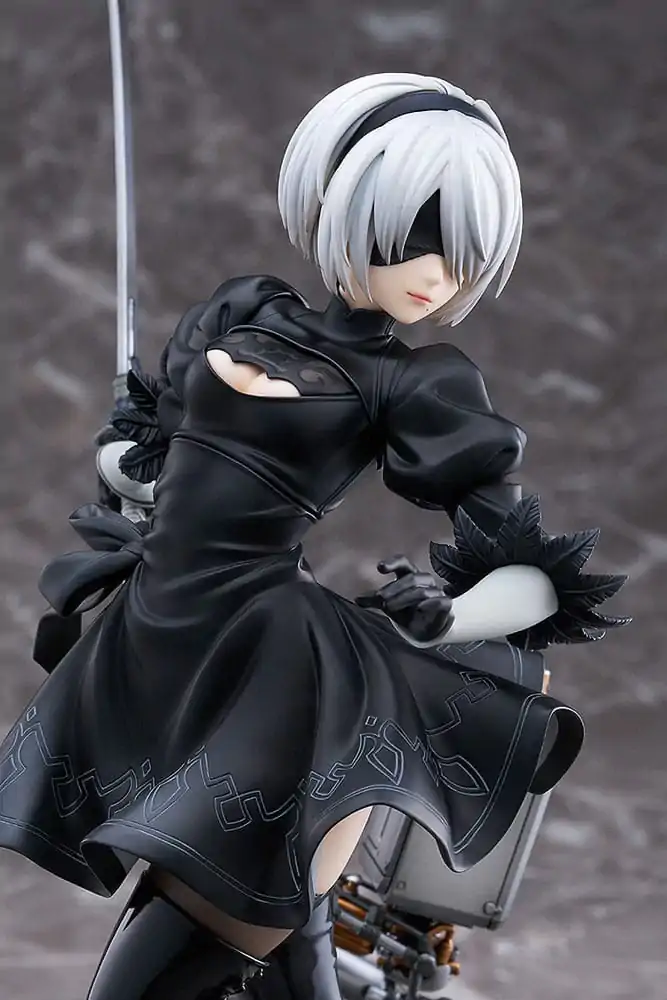 NieR:Automata Ver1.1a 1/7 2B PVC szobor figura 28 cm termékfotó