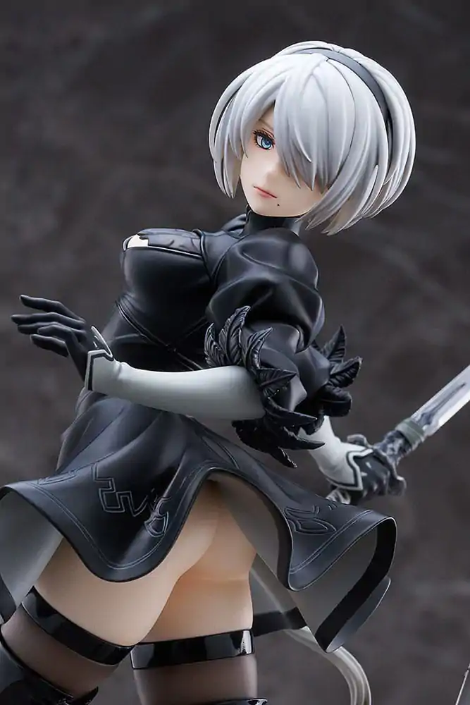 NieR:Automata Ver1.1a 1/7 2B PVC szobor figura 28 cm termékfotó