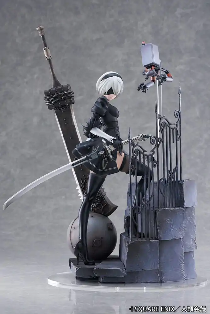 NieR:Automata Ver1.1a 1/7 YoRHa No. 2 Type B Search PVC szobor figura 31 cm termékfotó