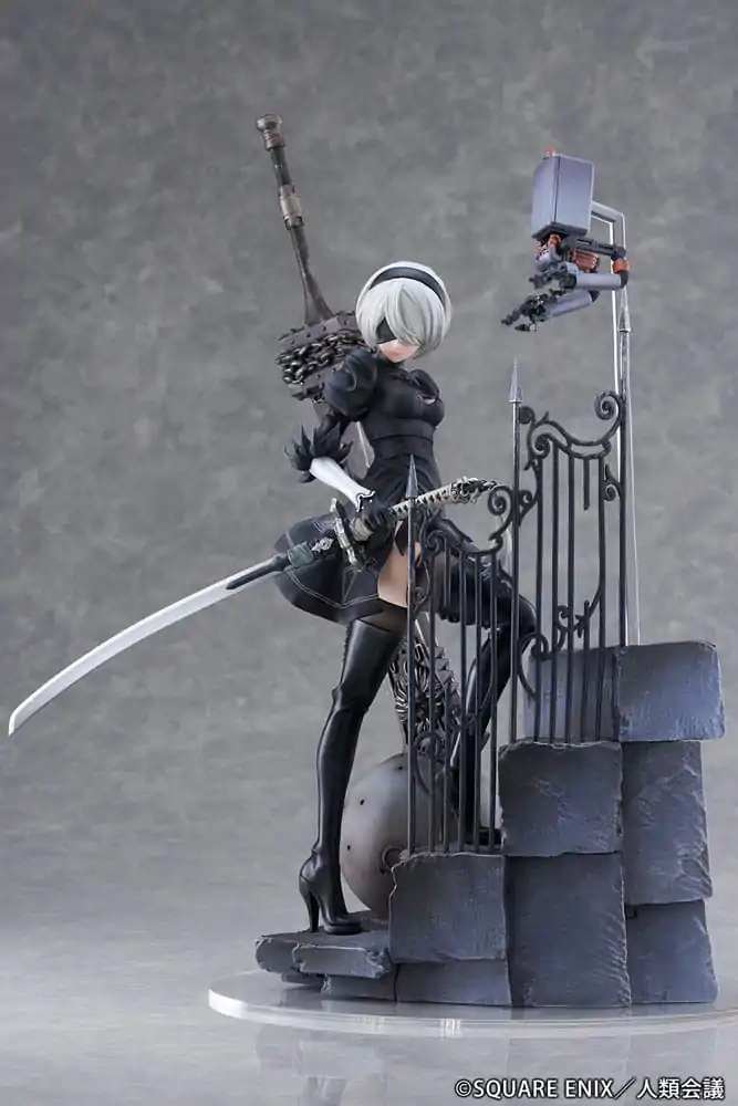 NieR:Automata Ver1.1a 1/7 YoRHa No. 2 Type B Search PVC szobor figura 31 cm termékfotó