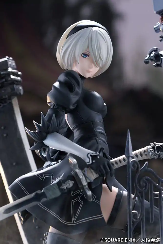 NieR:Automata Ver1.1a 1/7 YoRHa No. 2 Type B Search PVC szobor figura 31 cm termékfotó