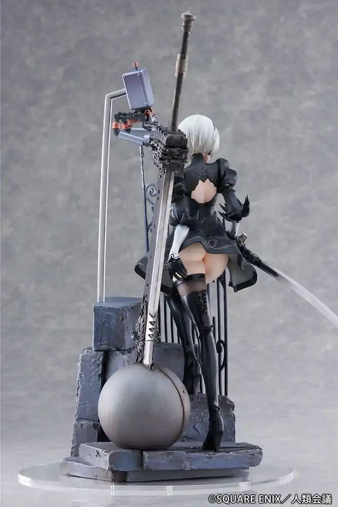 NieR:Automata Ver1.1a 1/7 YoRHa No. 2 Type B Search PVC szobor figura 31 cm termékfotó