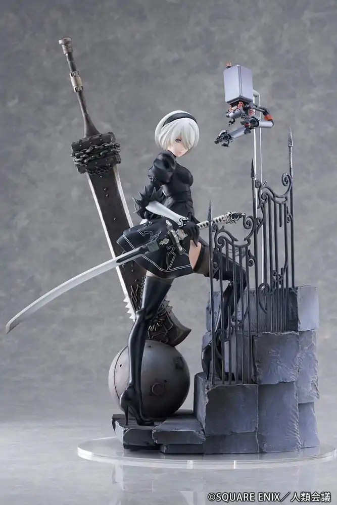NieR:Automata Ver1.1a 1/7 YoRHa No. 2 Type B Search PVC szobor figura 31 cm termékfotó