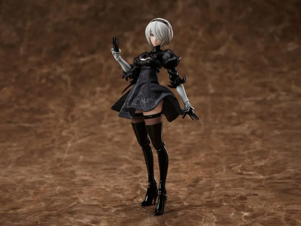 NieR: Automata Ver1.1a BUZZmod 1/12 2B akciófigura 14 cm termékfotó