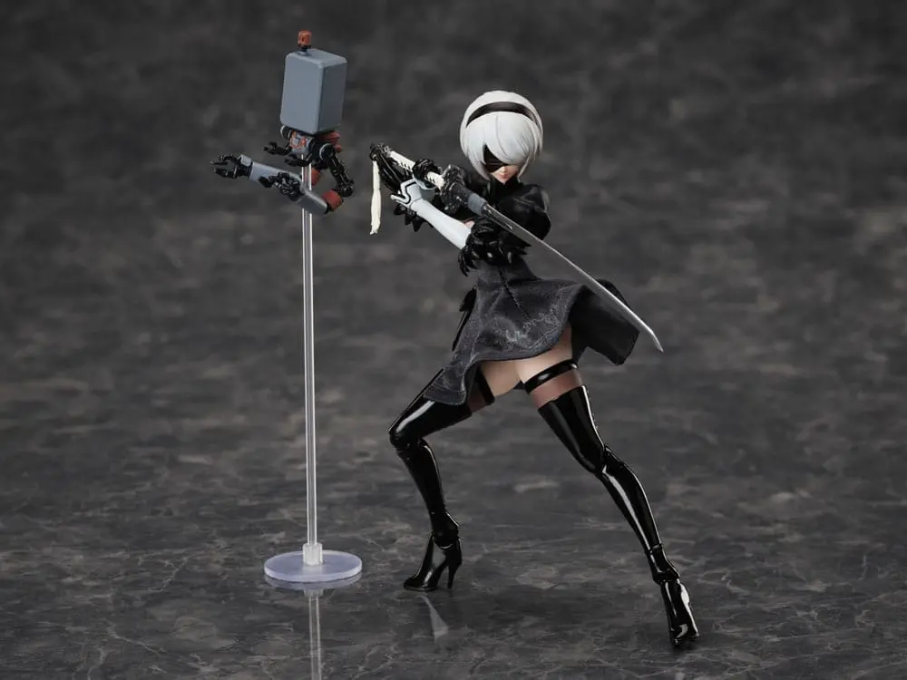 NieR: Automata Ver1.1a BUZZmod 1/12 2B akciófigura 14 cm termékfotó