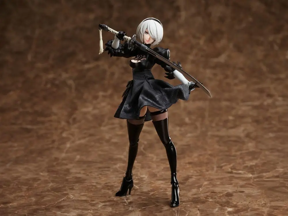 NieR: Automata Ver1.1a BUZZmod 1/12 2B akciófigura 14 cm termékfotó