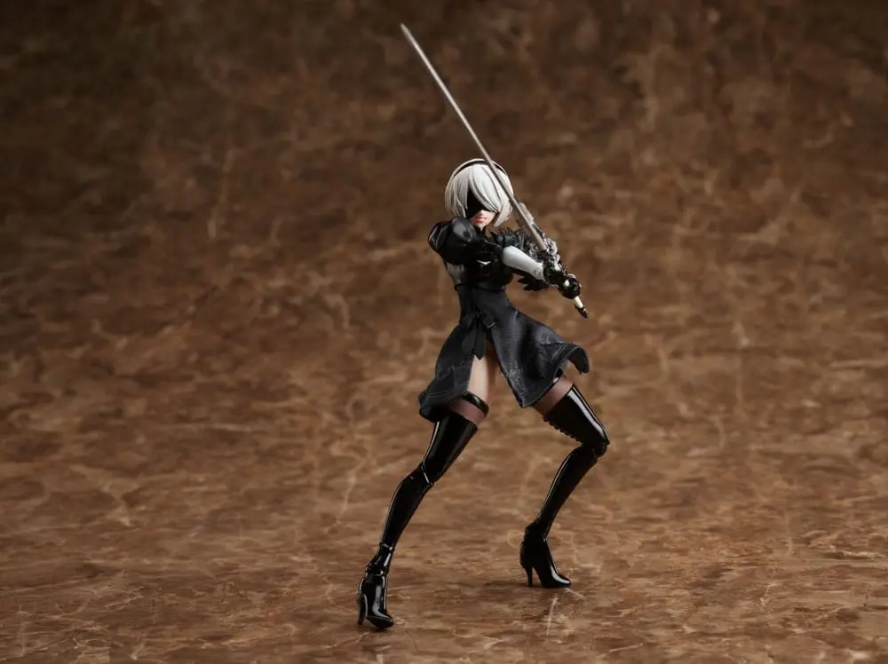 NieR: Automata Ver1.1a BUZZmod 1/12 2B akciófigura 14 cm termékfotó