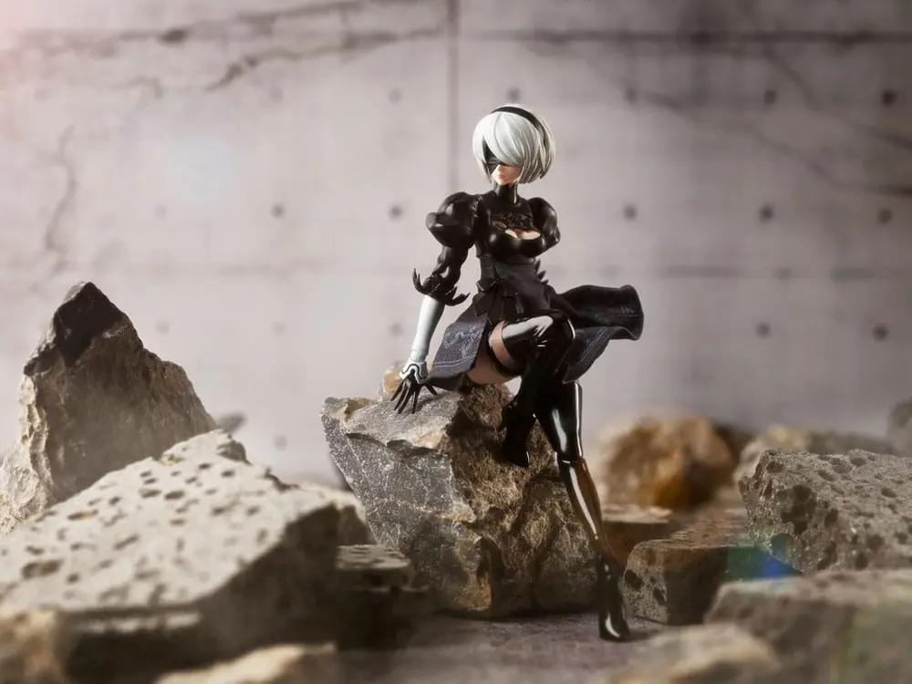 NieR: Automata Ver1.1a BUZZmod 1/12 2B akciófigura 14 cm termékfotó