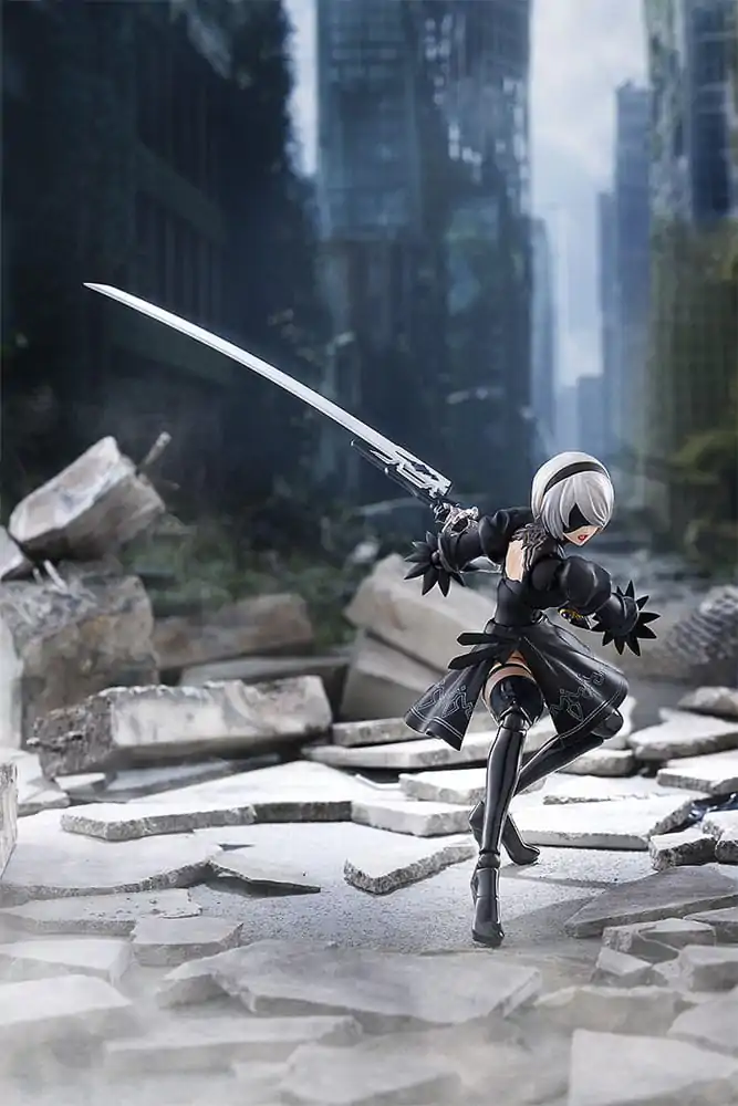 Nier:Automata Ver1.1a Figma akciófigura 2B (YoRHa No.2 Type B) 16 cm termékfotó