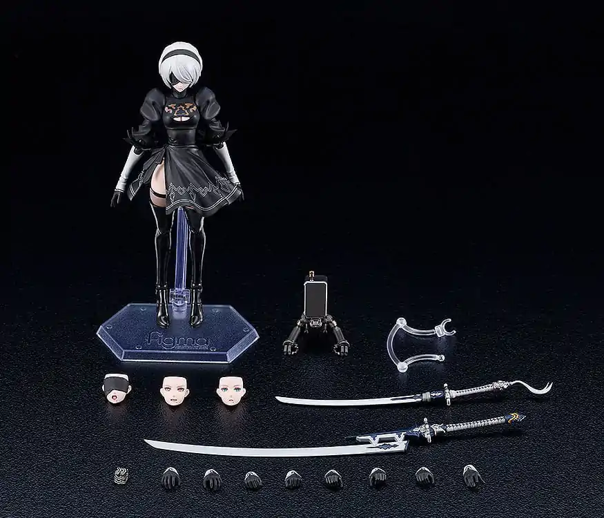 Nier:Automata Ver1.1a Figma akciófigura 2B (YoRHa No.2 Type B) 16 cm termékfotó