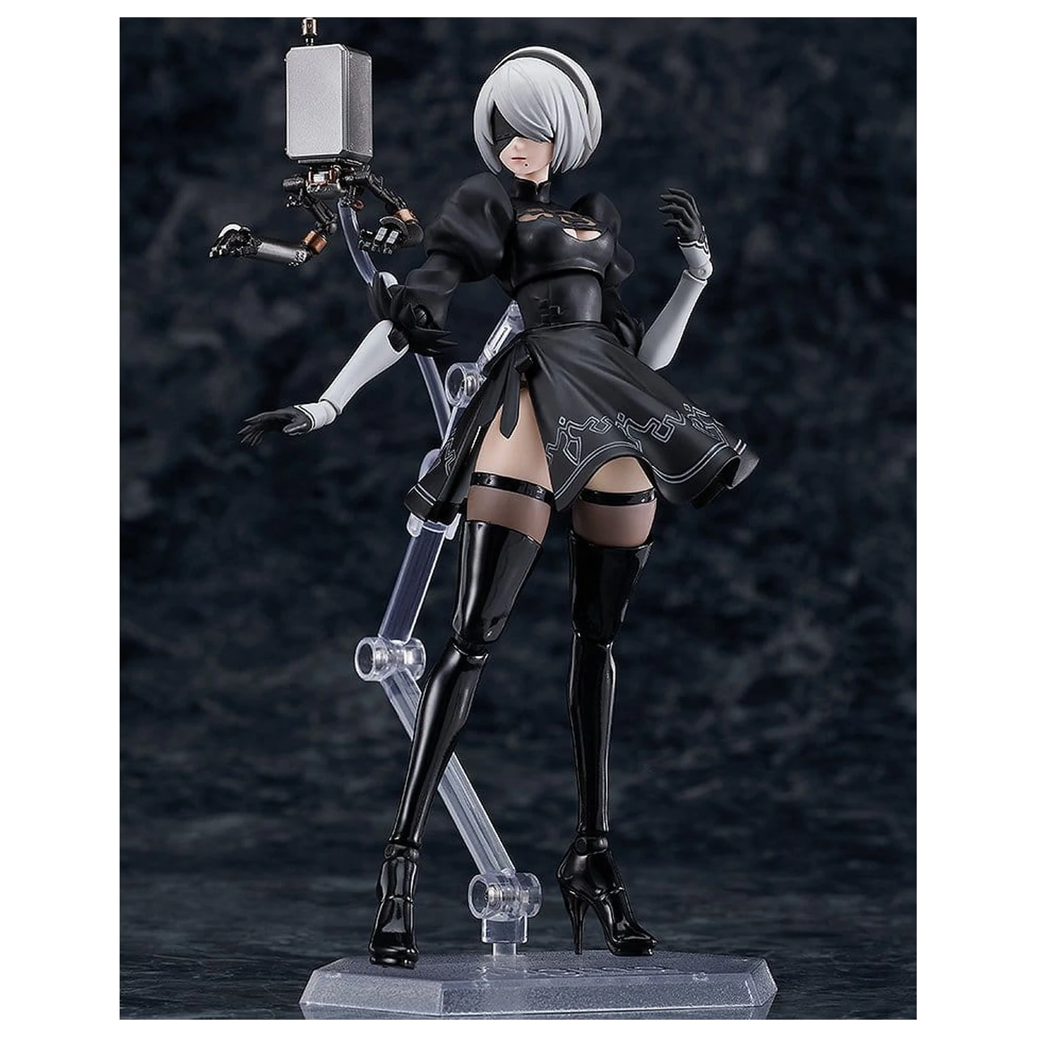 NieR:Automata Ver1.1a Figma akciófigura 2B (YoRHa No.2 Type B) 16 cm termékfotó