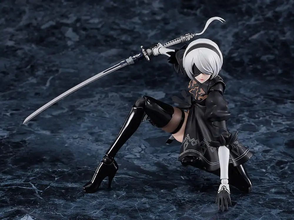 Nier:Automata Ver1.1a Figma akciófigura 2B (YoRHa No.2 Type B) 16 cm termékfotó