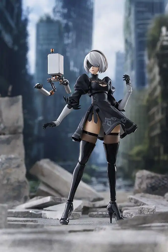 Nier:Automata Ver1.1a Figma akciófigura 2B (YoRHa No.2 Type B) 16 cm termékfotó