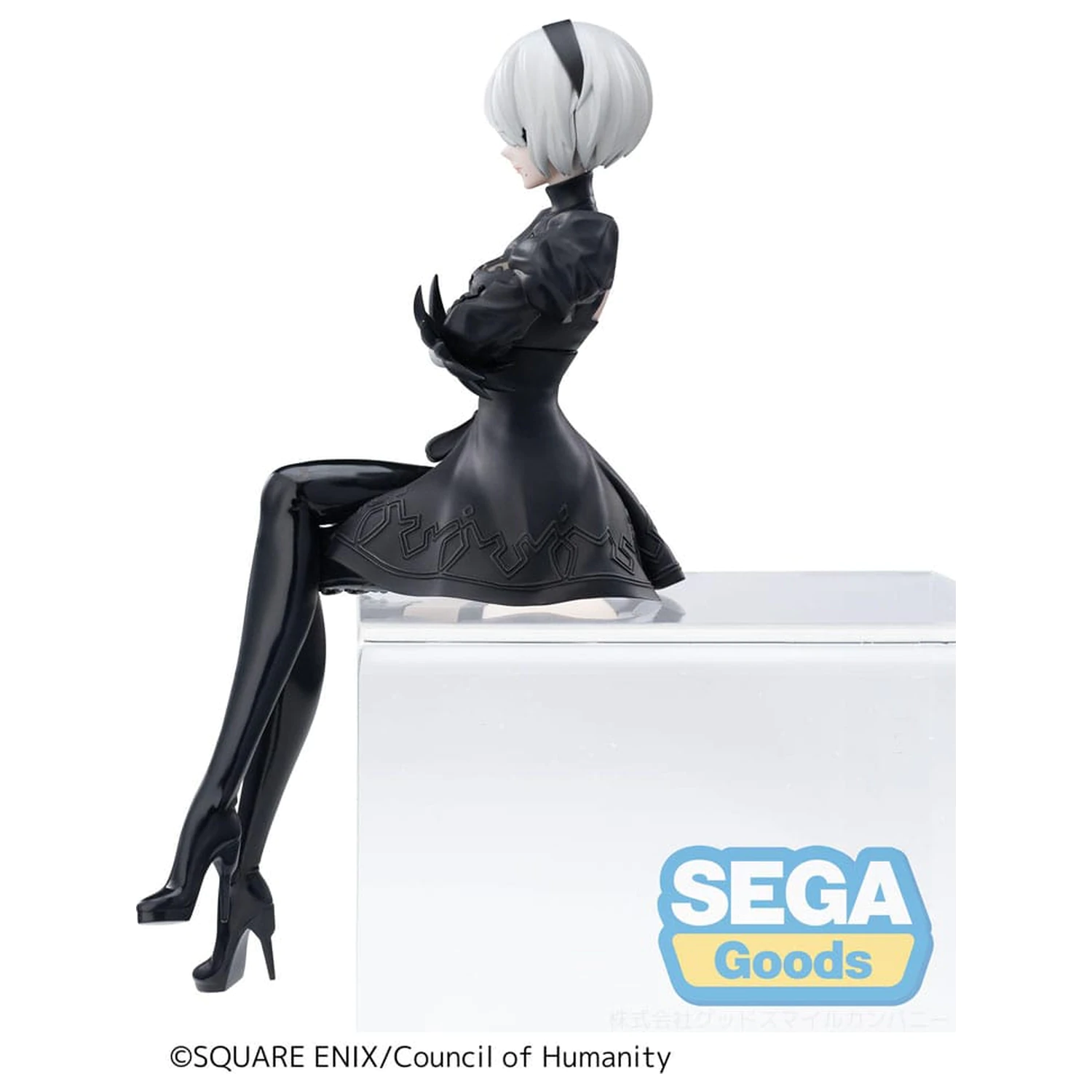 NieR:Automata Ver1.1a PM Perching 2B PVC szobor figura 13 cm termékfotó