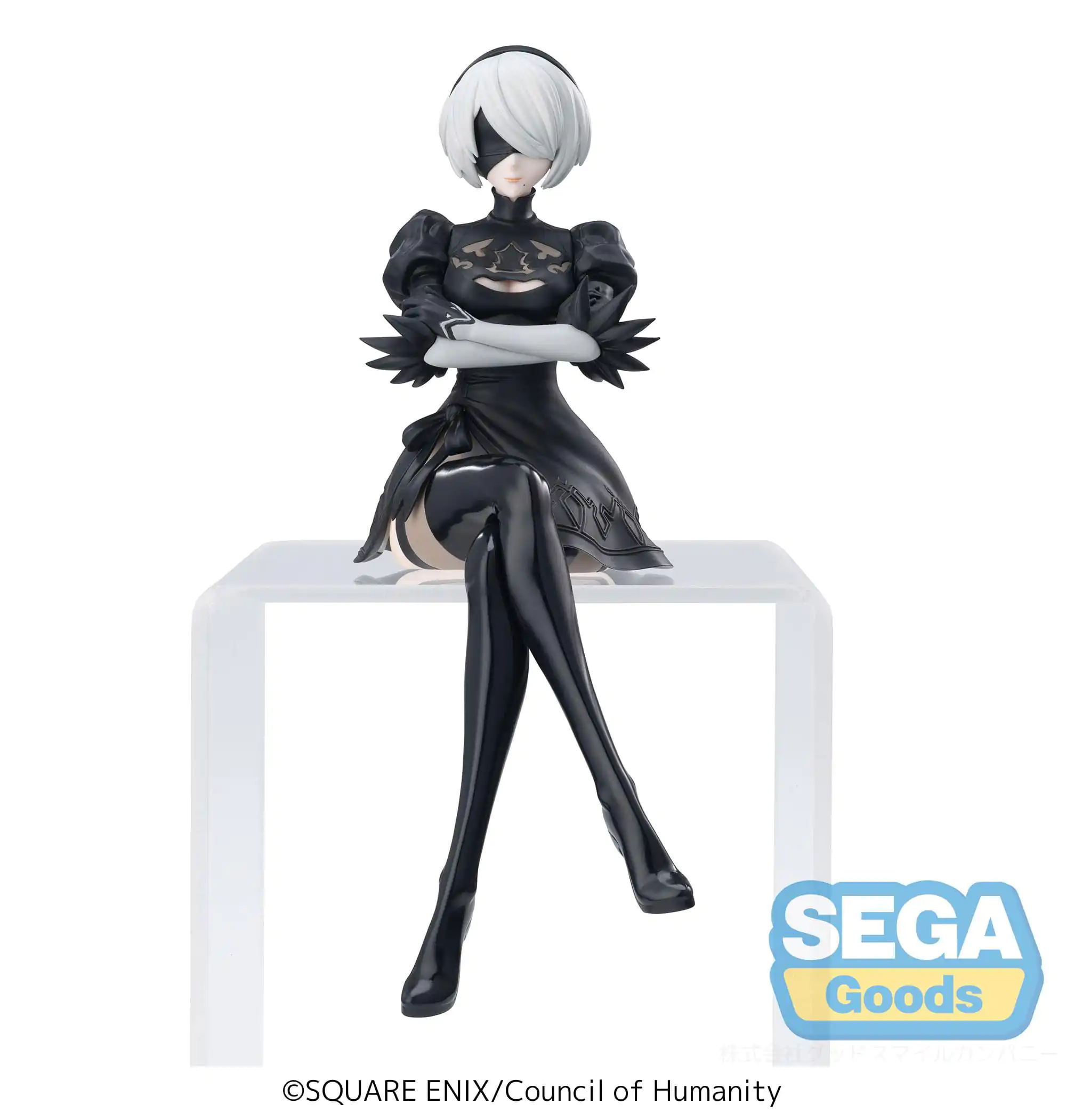 NieR:Automata Ver1.1a PM Perching 2B PVC szobor figura 13 cm termékfotó