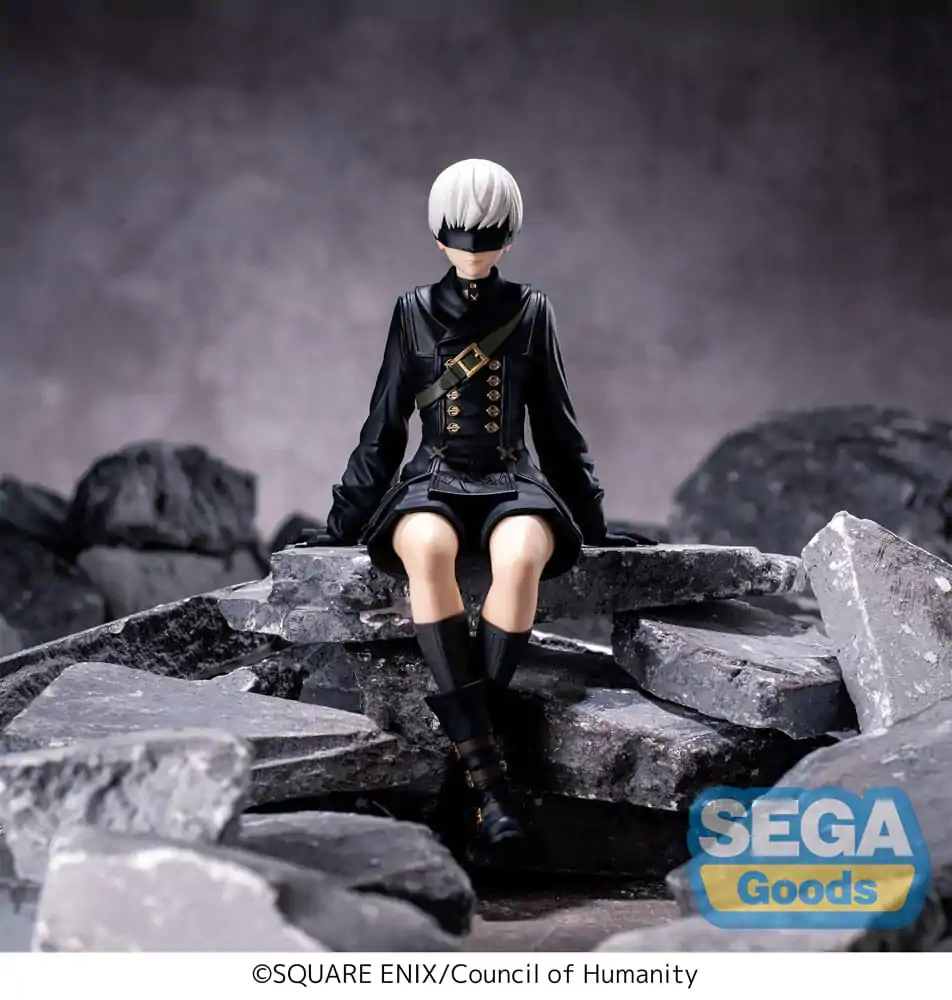 NieR:Automata Ver1.1a PM Perching 9S PVC szobor figura 15 cm termékfotó