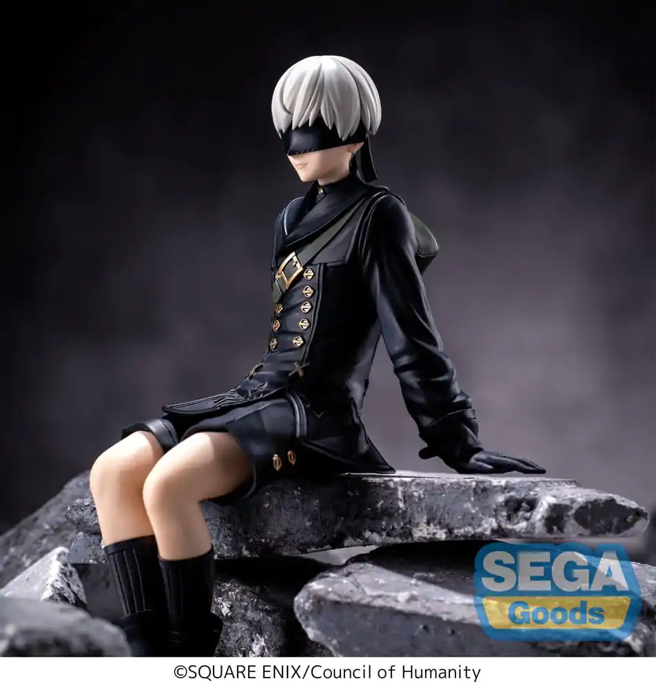 NieR:Automata Ver1.1a PM Perching 9S PVC szobor figura 15 cm termékfotó