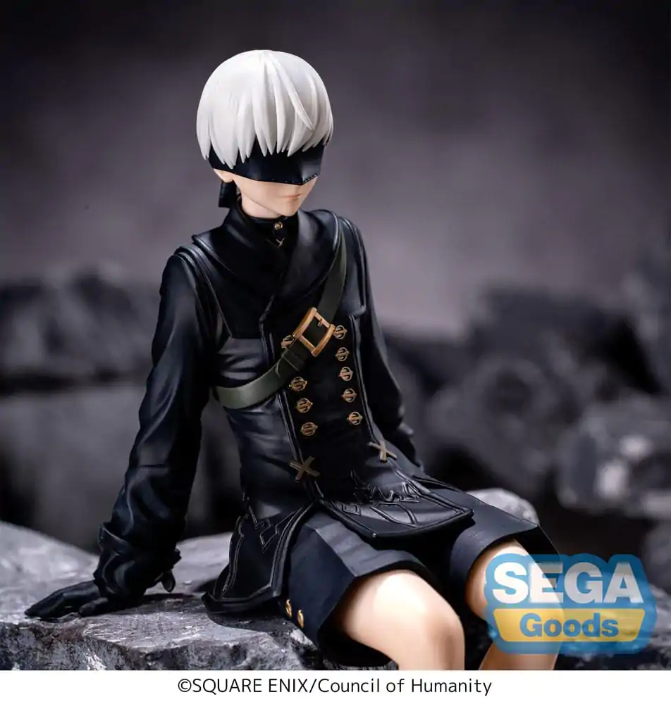 NieR:Automata Ver1.1a PM Perching 9S PVC szobor figura 15 cm termékfotó