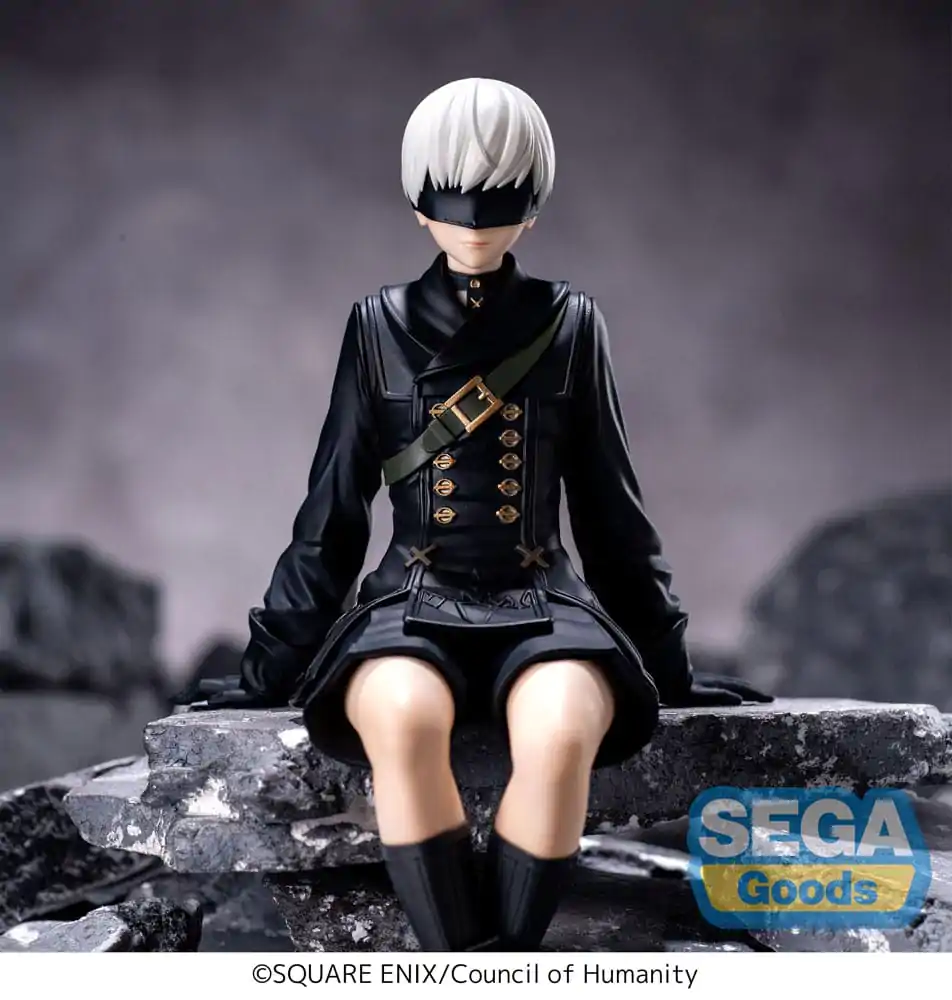 NieR:Automata Ver1.1a PM Perching 9S PVC szobor figura 15 cm termékfotó