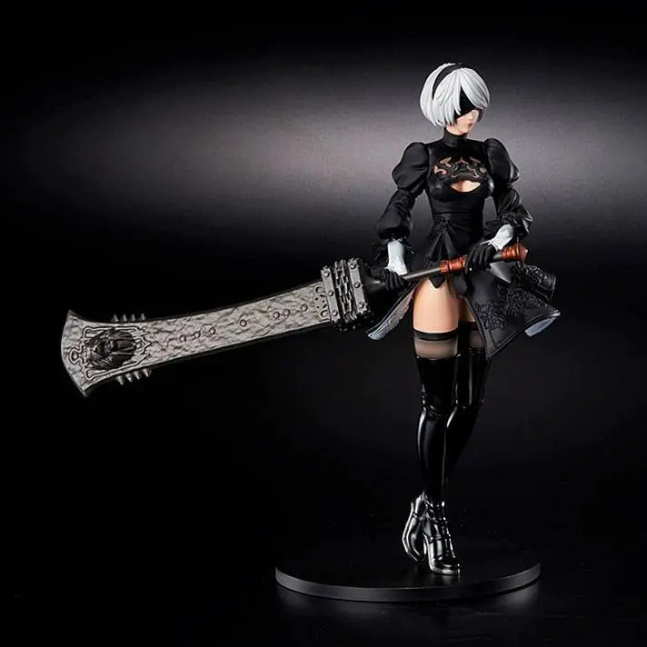 NieR:Automata YoRHa Android 2B (YoRHa No.2 Type B) PVC szobor figura 18 cm termékfotó