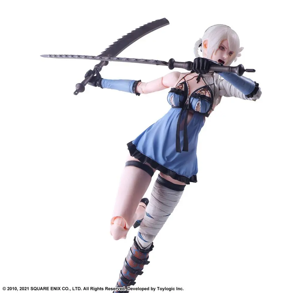 Nier Replicant ver.1.22474487139... Play Arts Kai Kainé akciófigura 26 cm termékfotó