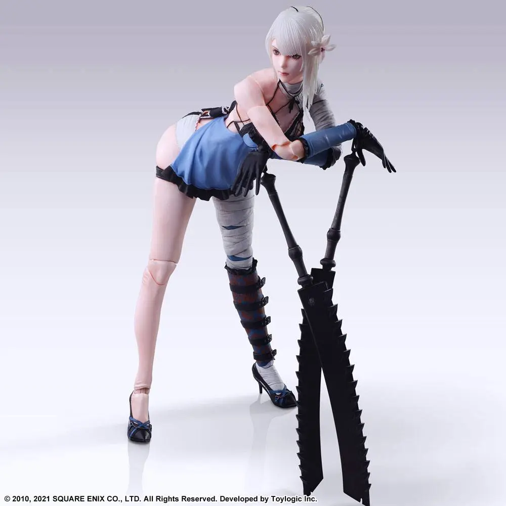 Nier Replicant ver.1.22474487139... Play Arts Kai Kainé akciófigura 26 cm termékfotó