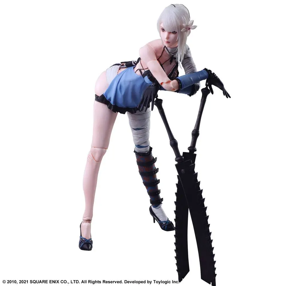 Nier Replicant ver.1.22474487139... Play Arts Kai Kainé akciófigura 26 cm termékfotó