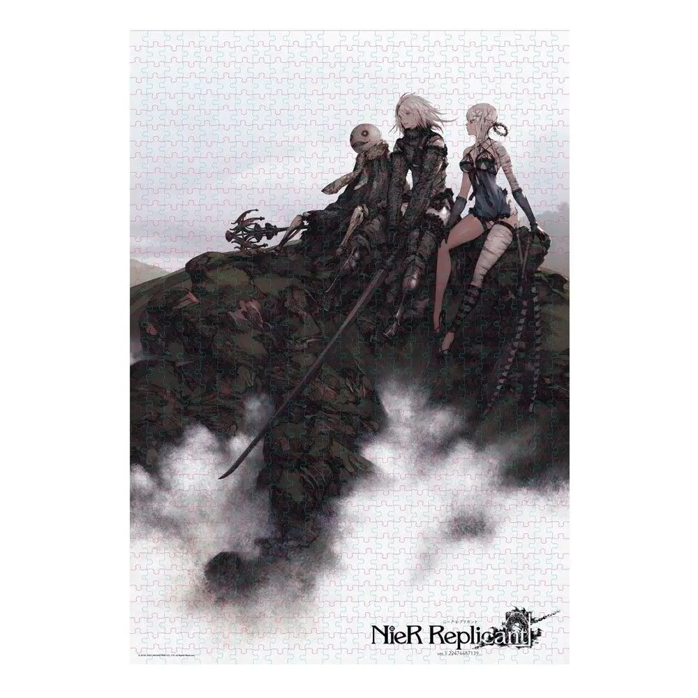 Nier Replicant ver.1.22474487139 Nier, Kainé &amp; Emil puzzle (1000 darab) termékfotó