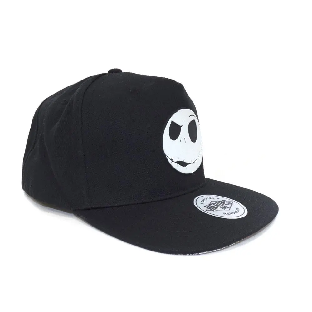 Nightmare before Christmas Jack Face Rubber Badge Curved Bill sapka termékfotó