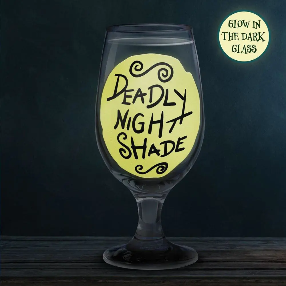 Nightmare Before Christmas Glas Deadly Night Shade termékfotó