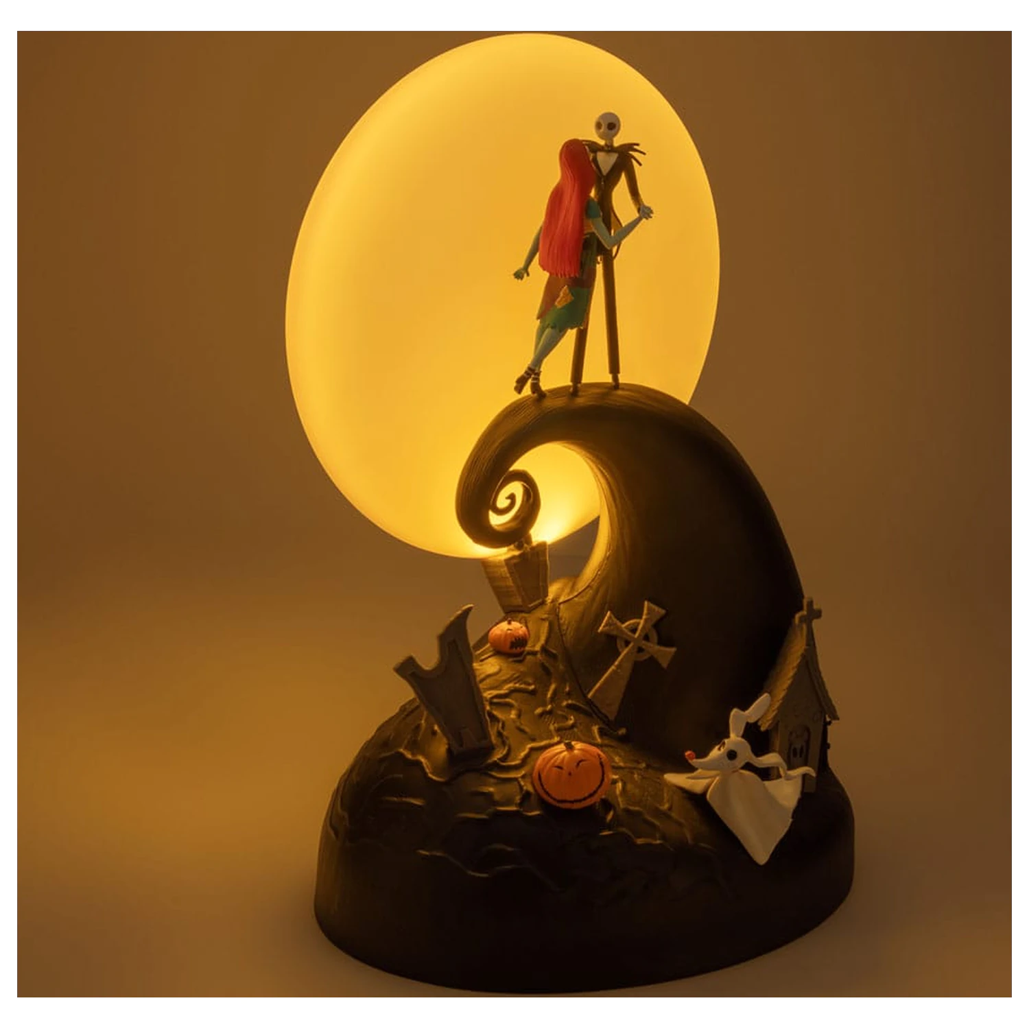 Nightmare before Christmas Diorama lámpa Jack & Sally termékfotó