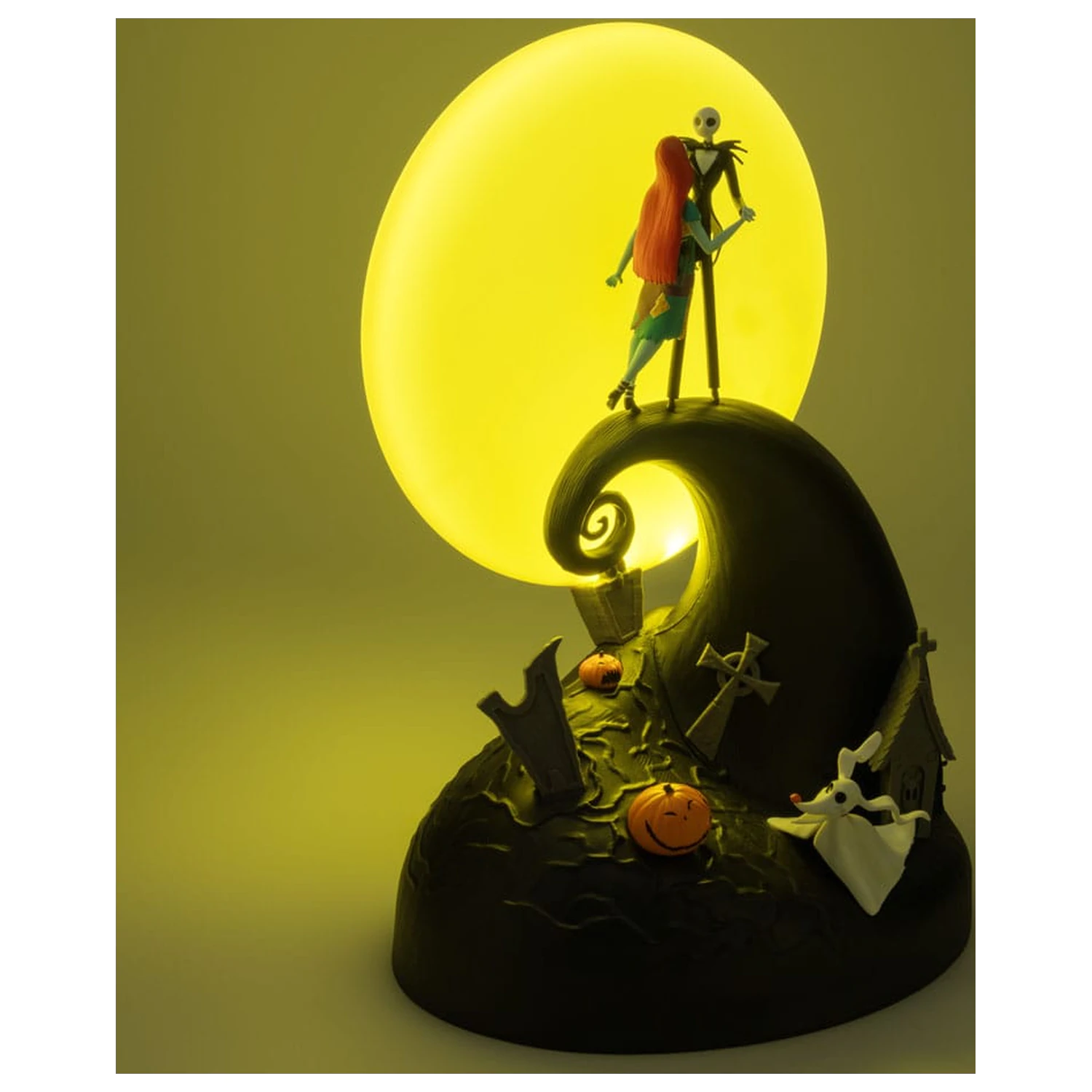 Nightmare before Christmas Diorama lámpa Jack & Sally termékfotó
