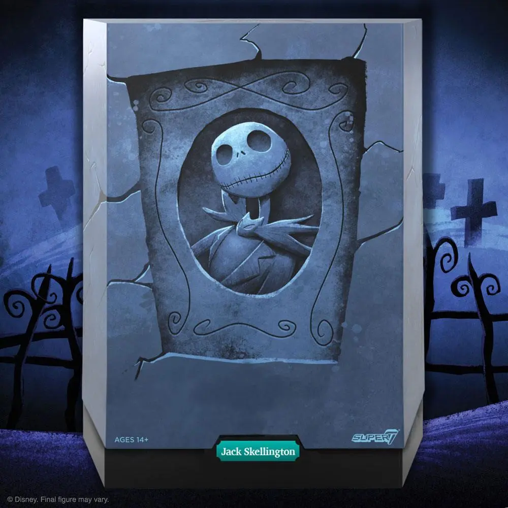 Nightmare Before Christmas Disney Ultimates Jack Skellington akciófigura 18 cm termékfotó